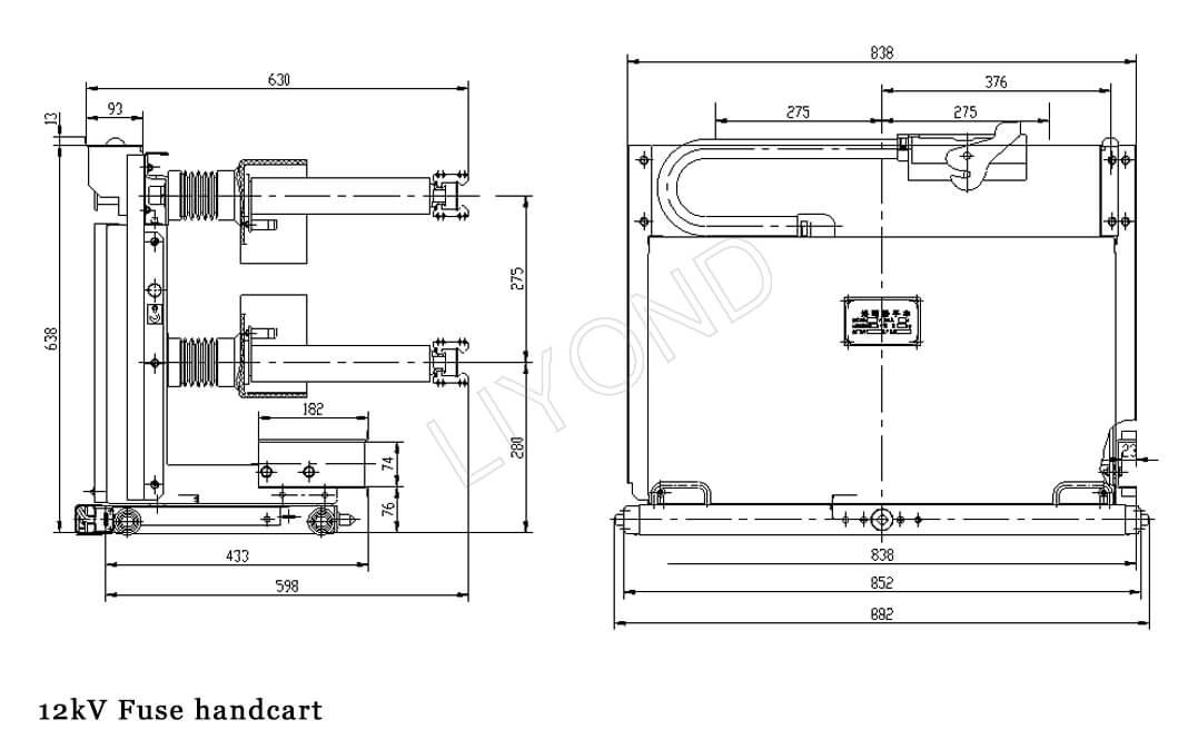 Fuse handcart