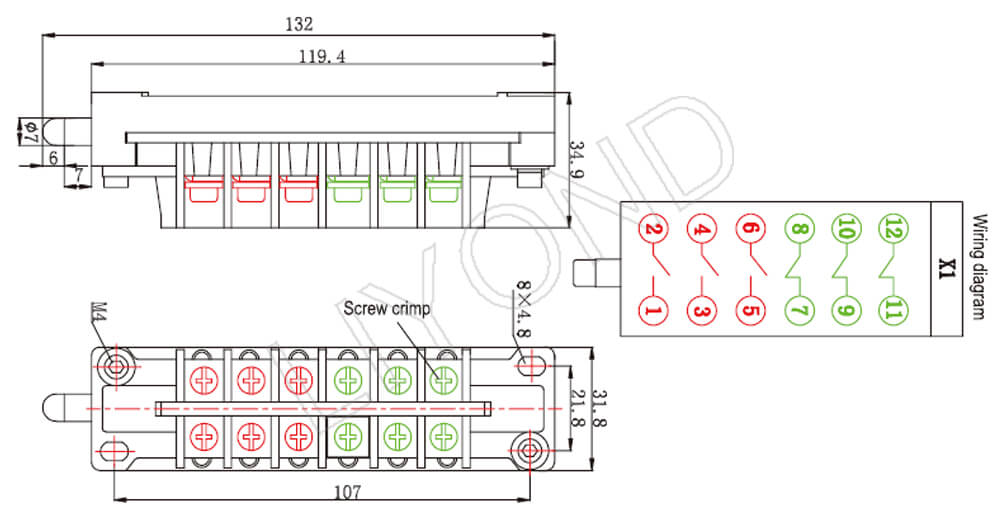 Aux switch