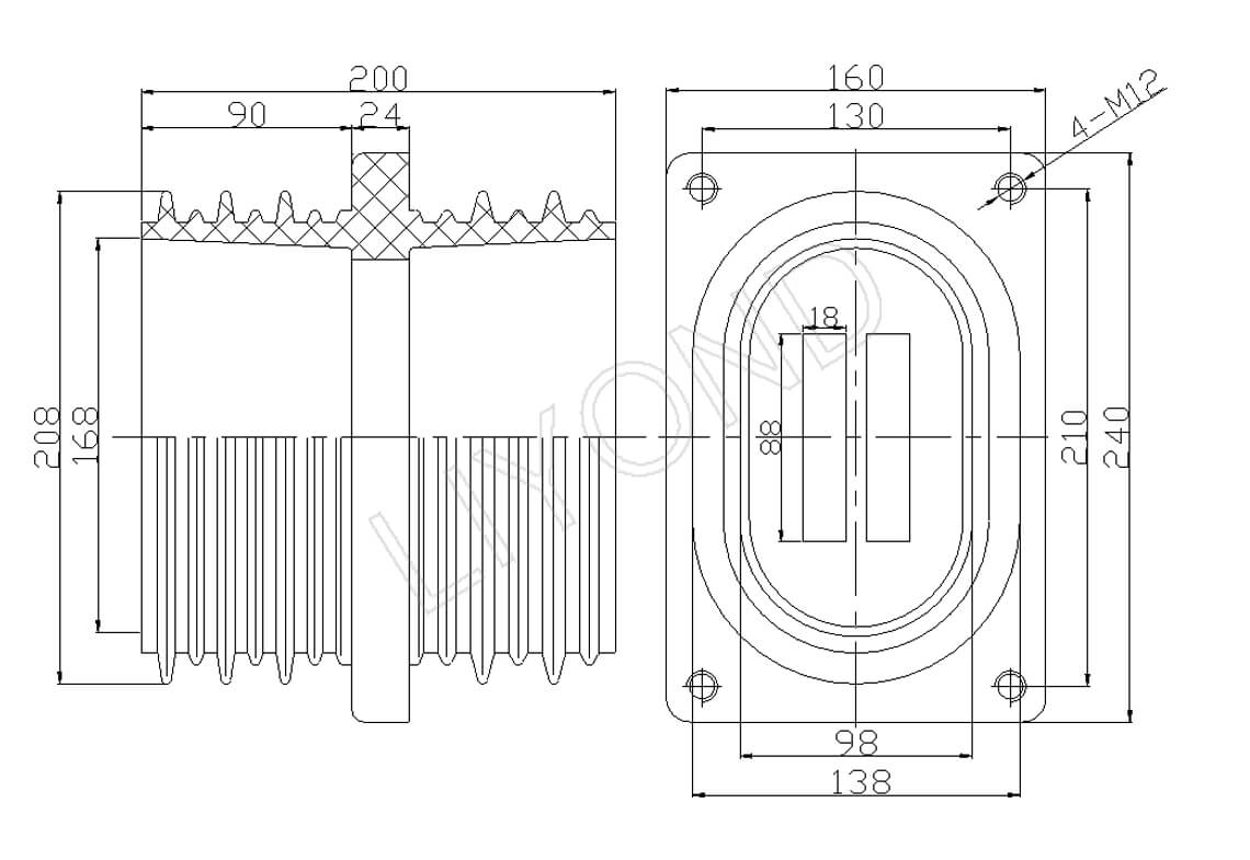 bushing drawing 