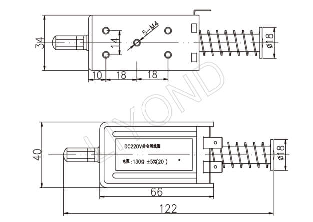 Solenoid Electromagnet