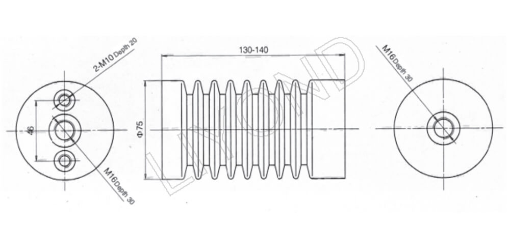 Epoxy Insulator drawing