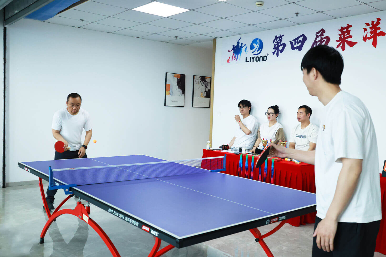 Highlights of table tennis competition (1)