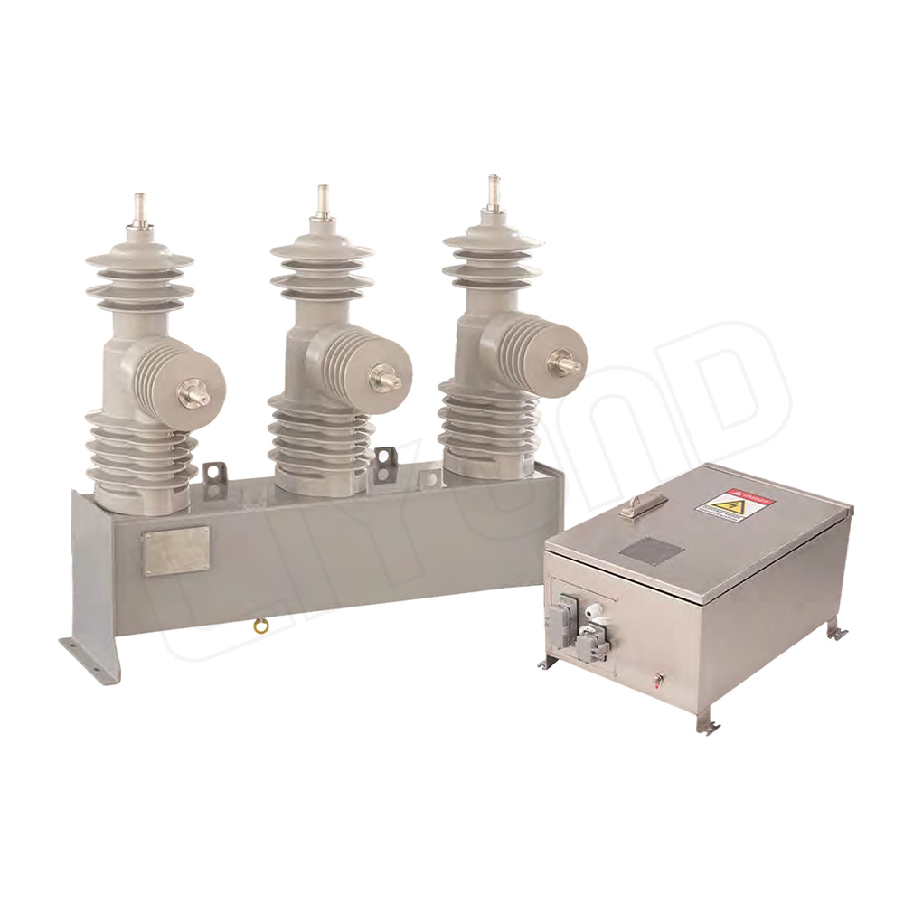 Outdoor recloser with control box